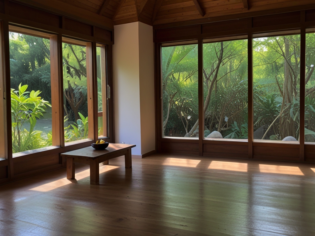 Serene natuurlocatie voor chakra healing retraite